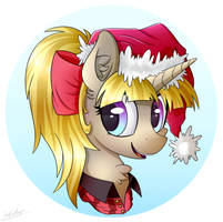 AmySquee Christmas Avatar [Commission]