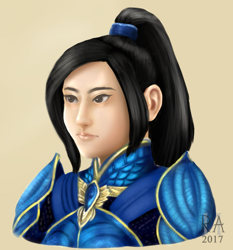 Commander Lin by CosmicRick on DeviantArt