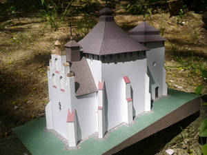 Church in Posada Rybotycka, 1:100