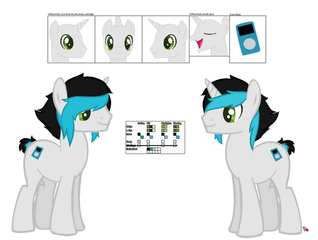 :MLP: -Radio Edit- :Reference Sheet: by RubySpades on DeviantArt