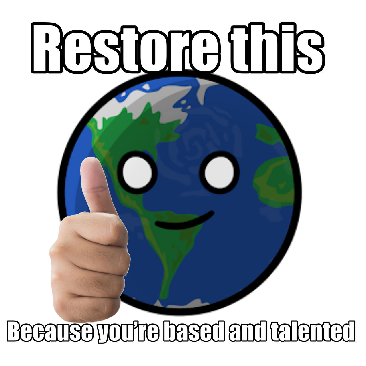 Restore this meme but is Earth from solarballs by ThatOneAthena on ...