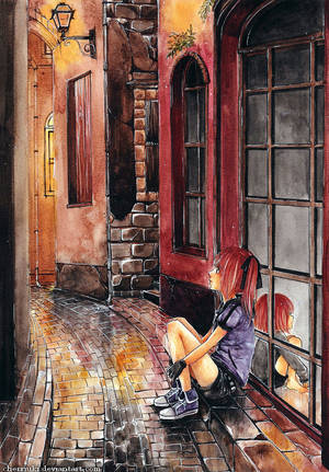 Alleyway by cherriuki Alleyway by cherriuki