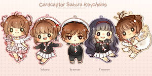 Cardcaptor Sakura Keychain Set