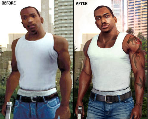 CARL JOHNSON gta san andreas