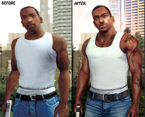 CARL JOHNSON gta san andreas