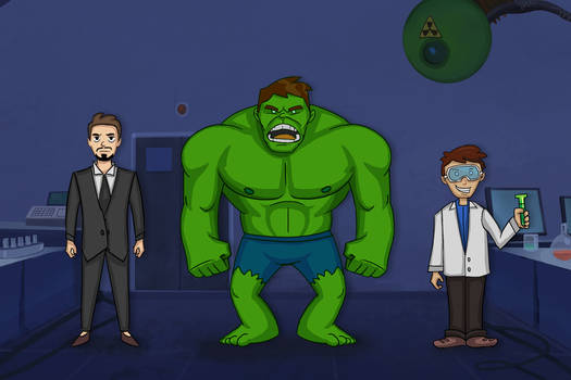 Hulk Strength - Character design