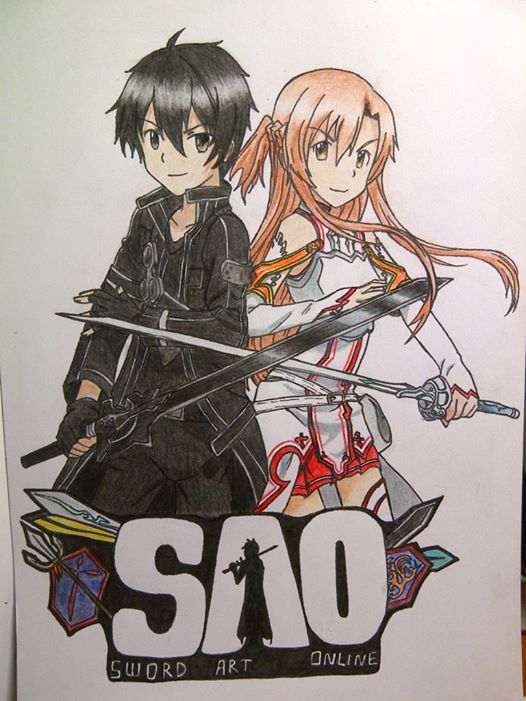 Randomstuff3000 Deviantart Sao Sword Art Online (SAO) by CrzQuilt on DeviantArt