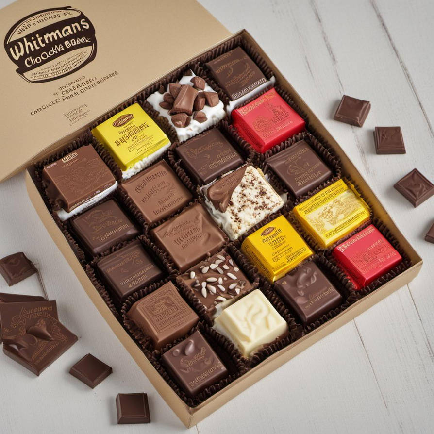 Whitmans chocolate sampler box original by Dragoness2ht4u on DeviantArt