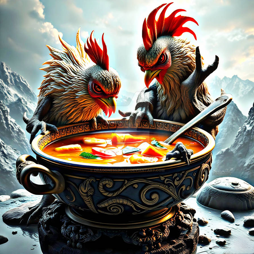 The soul of chicken soup by Dragoness2ht4u on DeviantArt