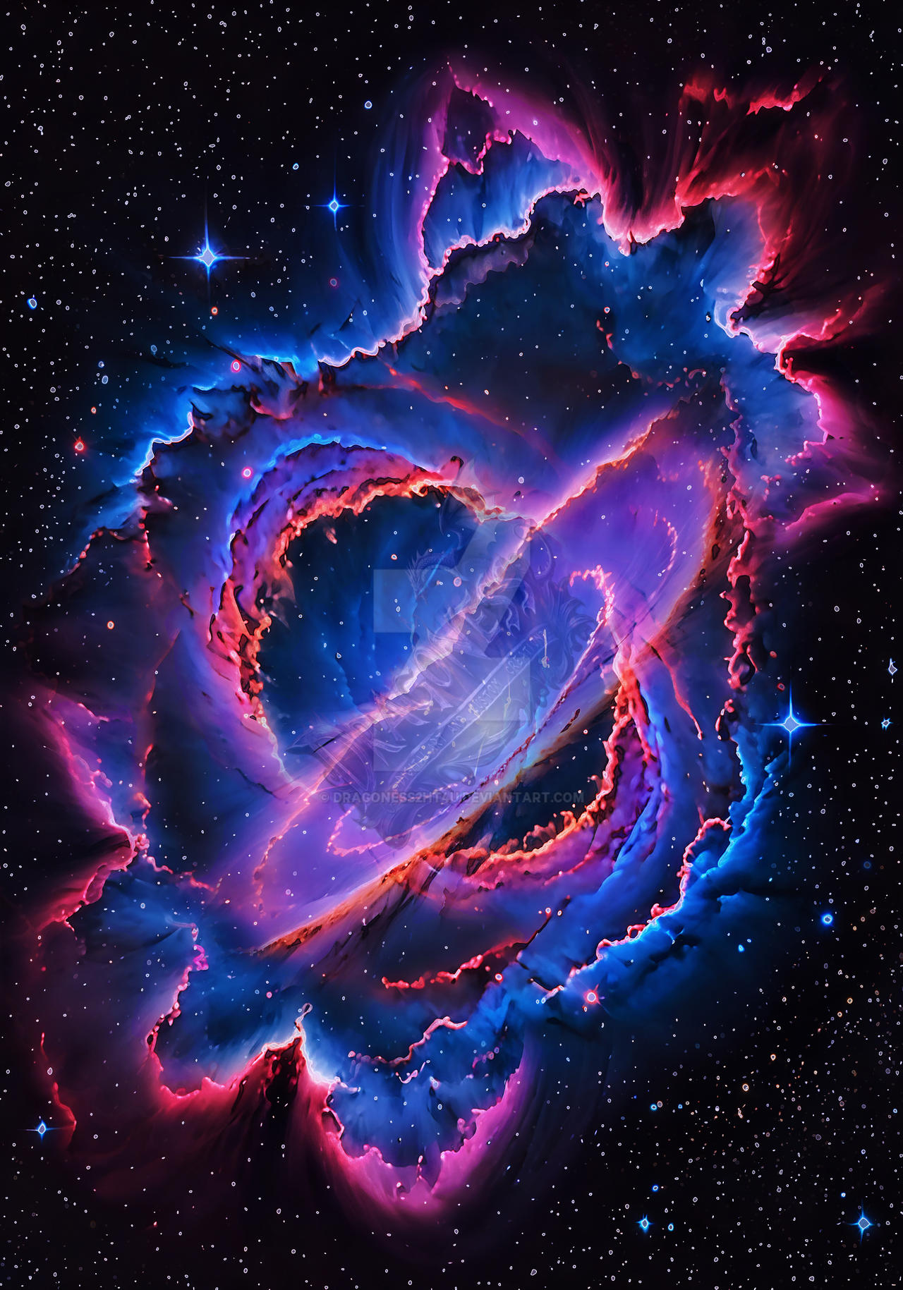 Layered nebular by Dragoness2ht4u on DeviantArt