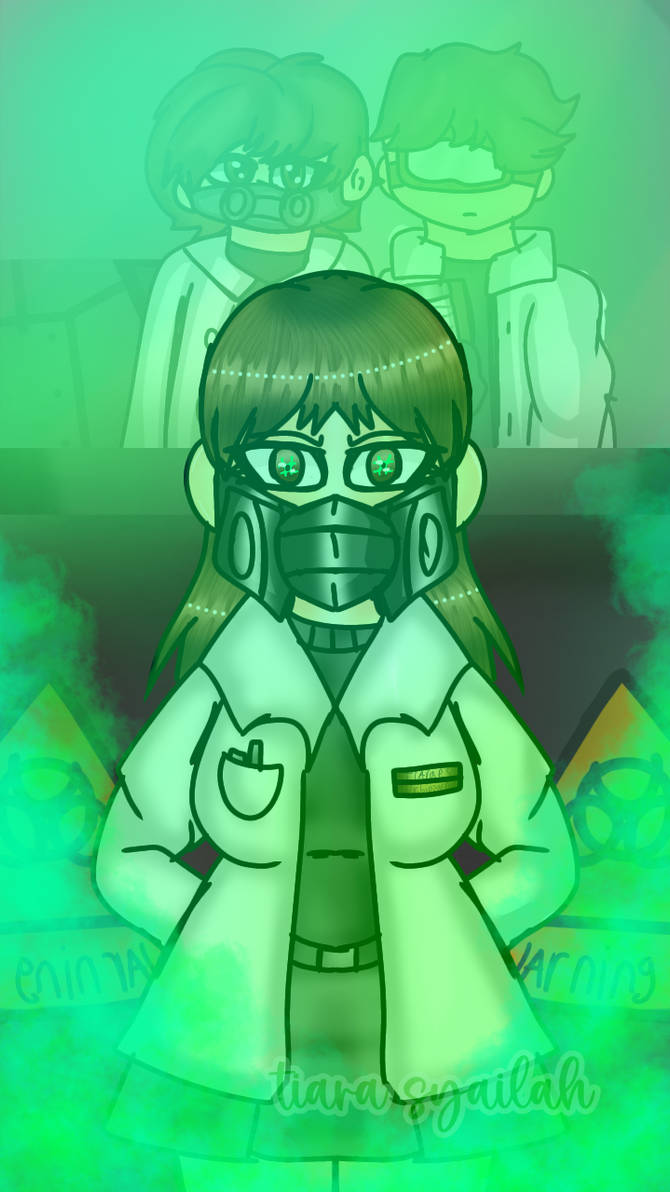 Biohazard girl on the lab by tiarasyailah on DeviantArt