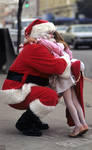 Santa's in town by photoart1