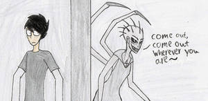 Jack hiding from Specimen 4