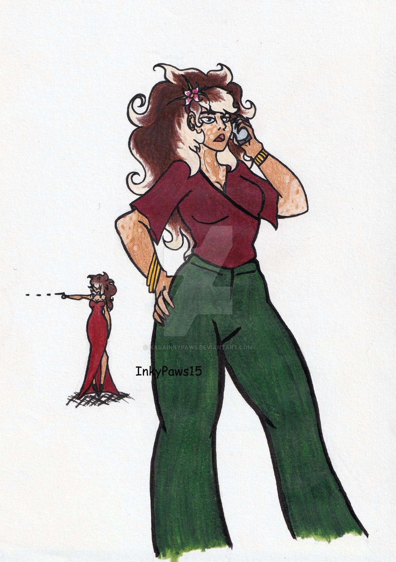 Human AU, Lunara