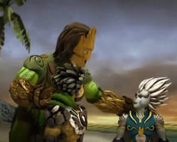 Unnamed female forest character