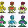 Elemental Background Characters 6: Flower Gals