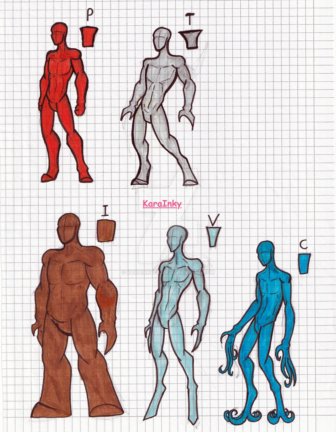 Rover Gang body types