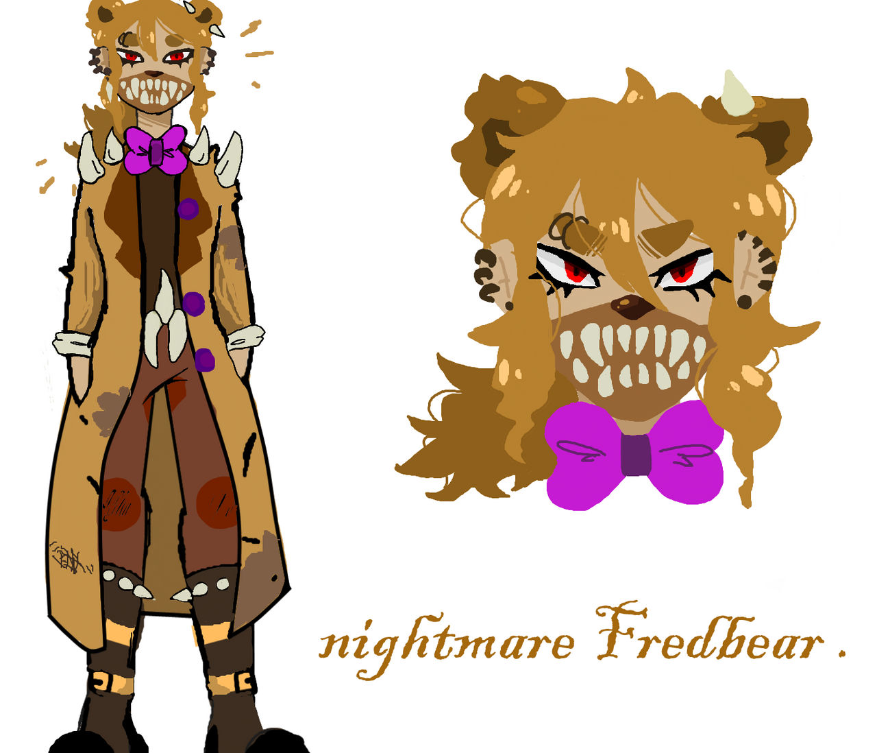 Nightmare Fredbear Action Figure Concept by JonlukevilleTVart on DeviantArt