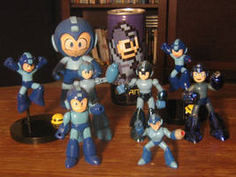 Multi MegaMan Figures