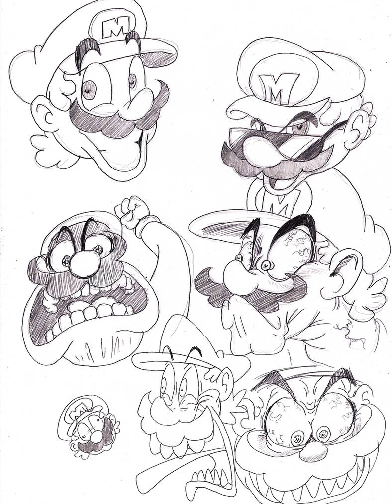 Mario Faces By ProfessorMegaman On DeviantArt