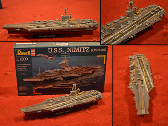 1/1200 U.S.S. Nimitz (CVN-68) by Revell