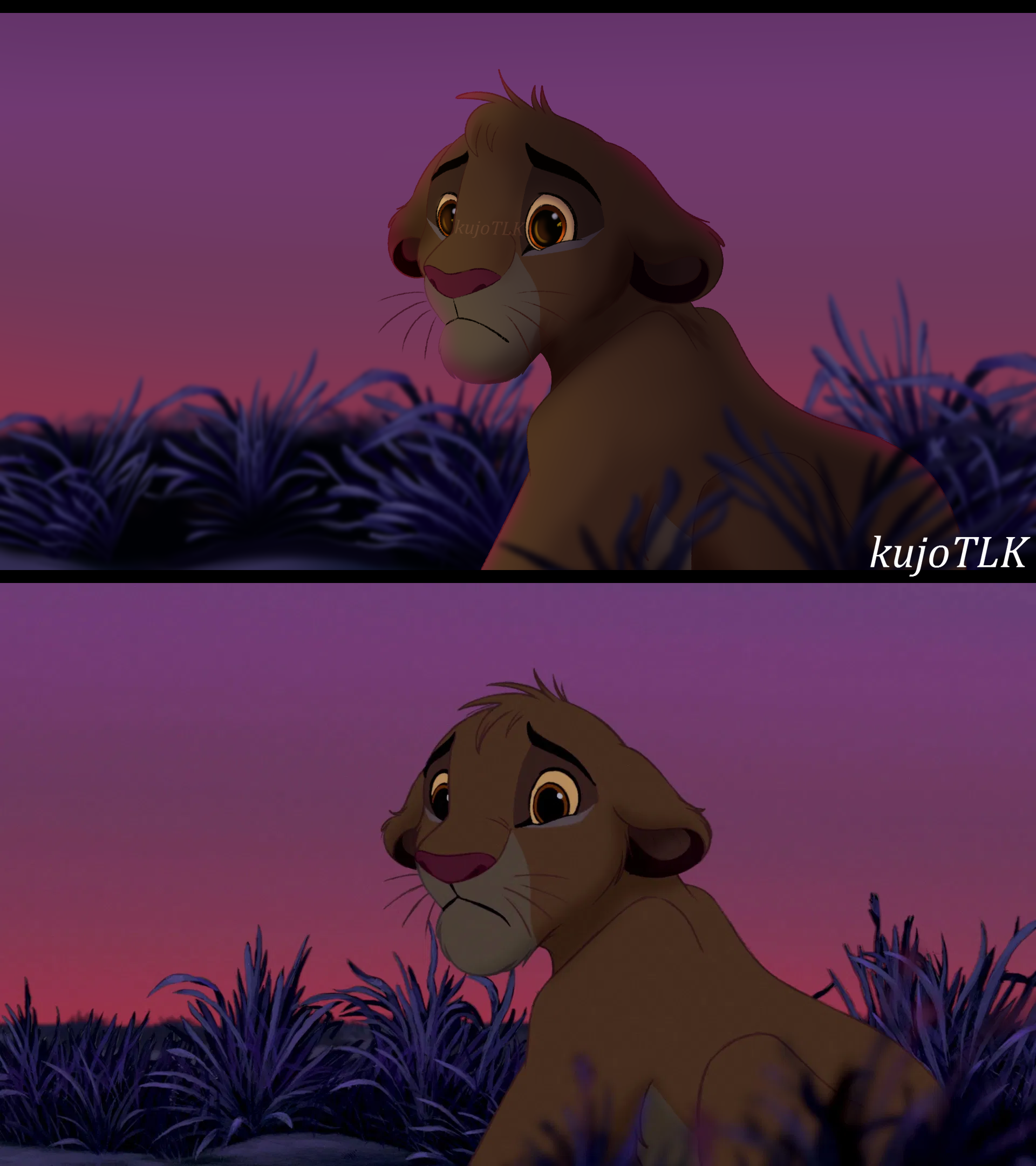 Simba - Screencap Redraw by kujoTLK on DeviantArt