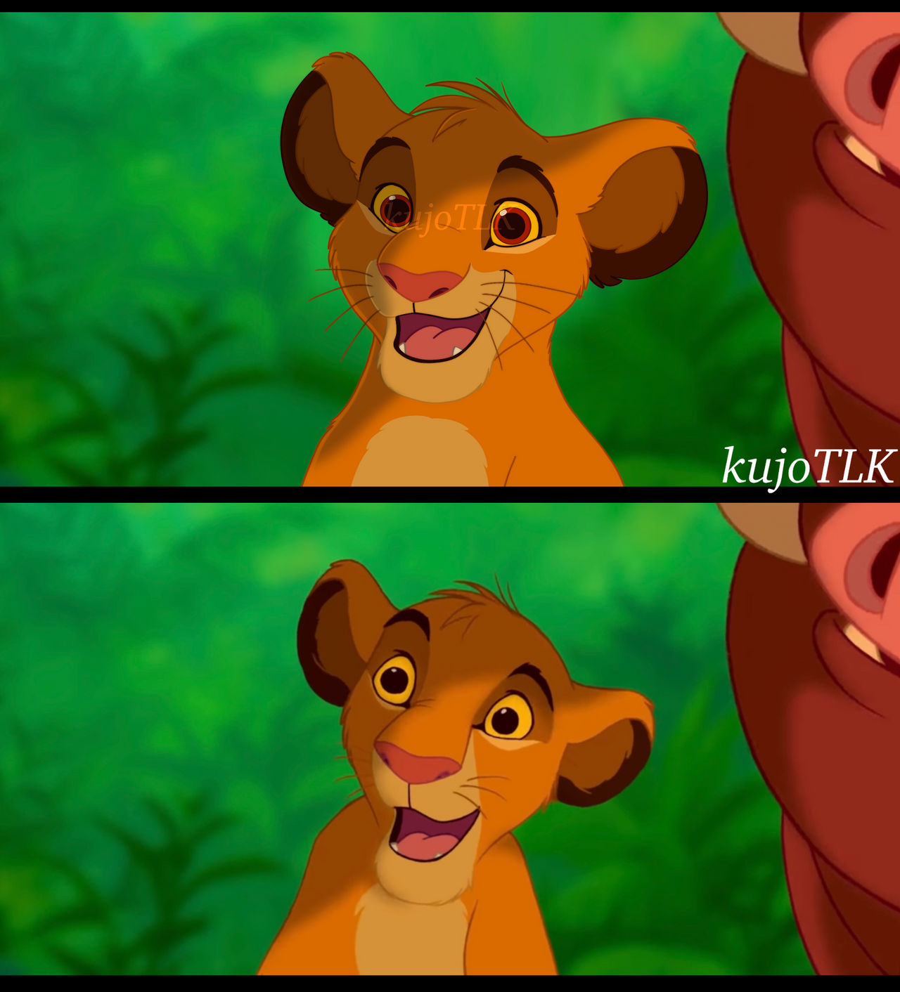 Simba - Screencap Redraw 2 by kujoTLK on DeviantArt