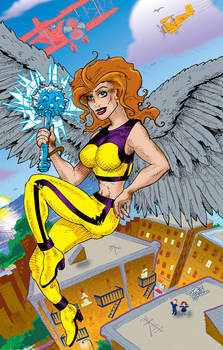 Hawkgirl JLI Full Color