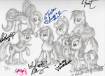 Here We Go Again Partial Signatures by KuroiTsubasaTenshi