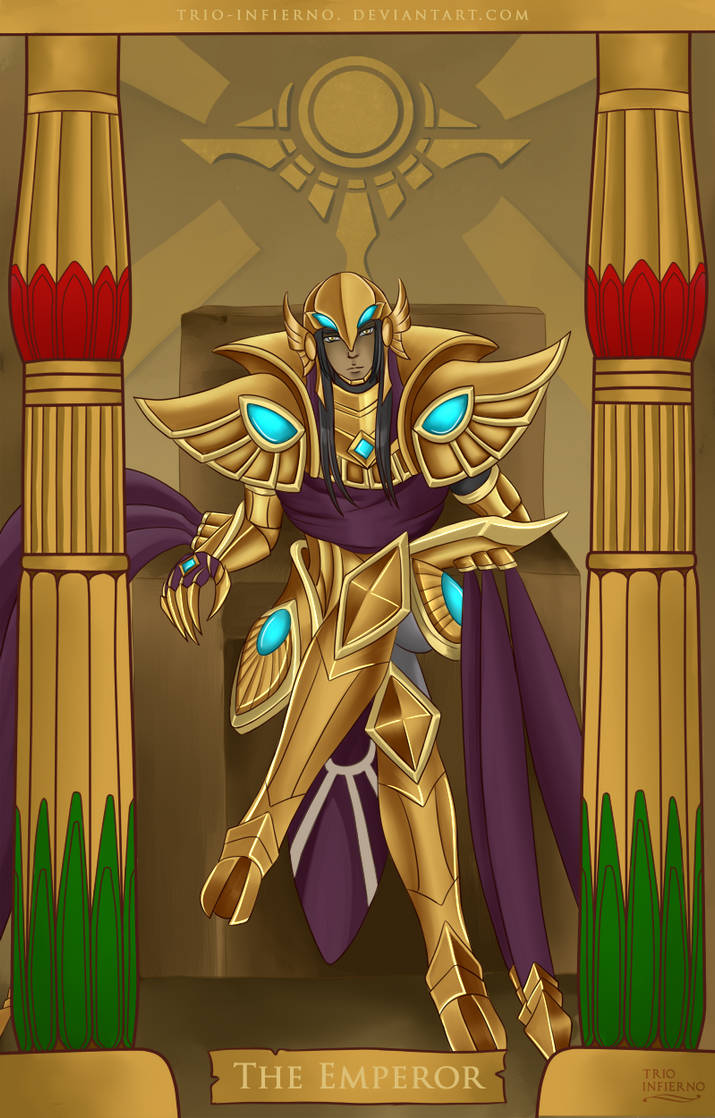 Azir The emperor of the Sands 2017 ver by Triunviratum on DeviantArt