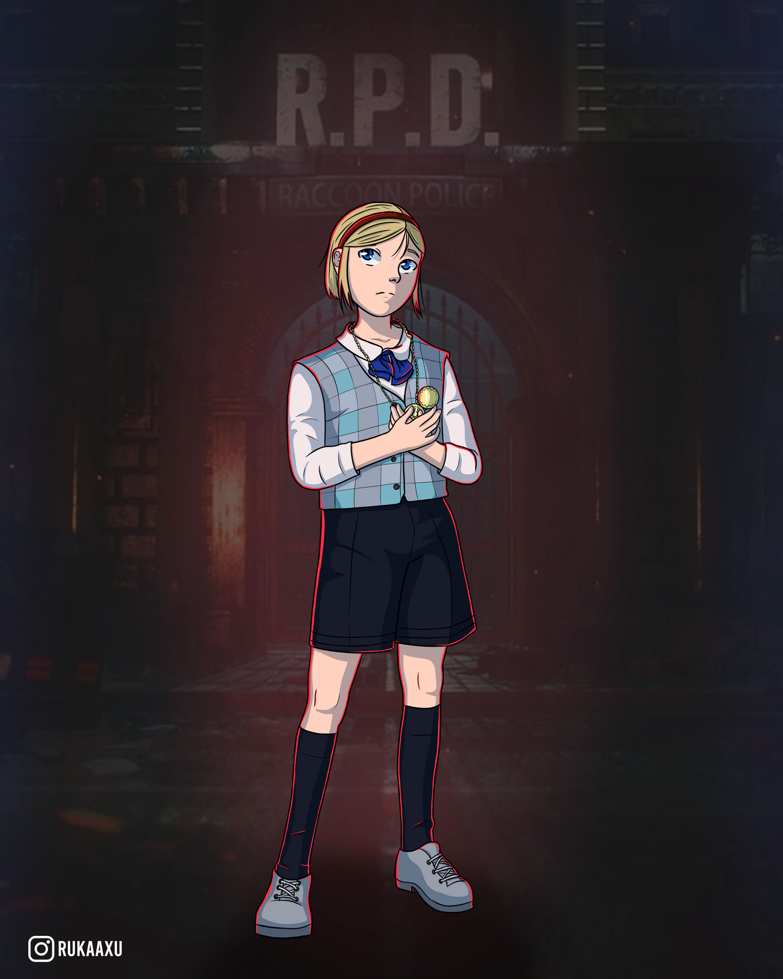 Sherry Birkin (Resident Evil 2: Remake) by rukaaxu on DeviantArt