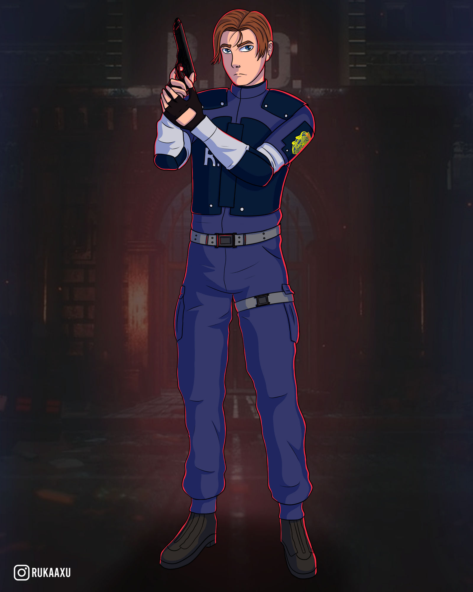 Leon S. Kennedy (Resident Evil 2: Original) by rukaaxu on DeviantArt