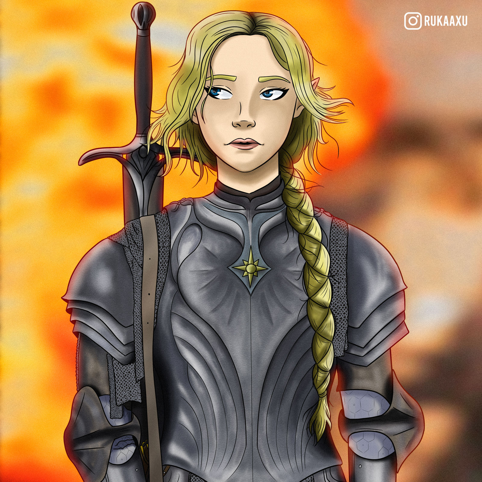 Galadriel (Rings of Power) by rukaaxu on DeviantArt