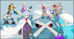 Elite Four - Hoenn by MoonSwann