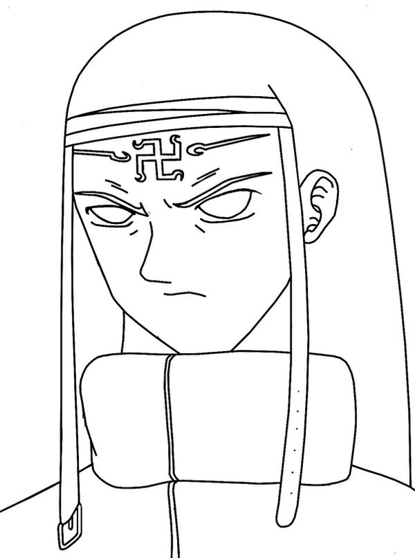 Neji Vector Neji -Lineart- by KIU64 on DeviantArt