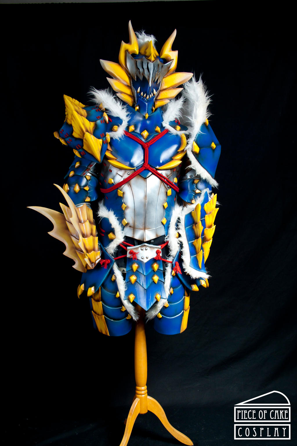 Zinogre Armor Monster Hunter front