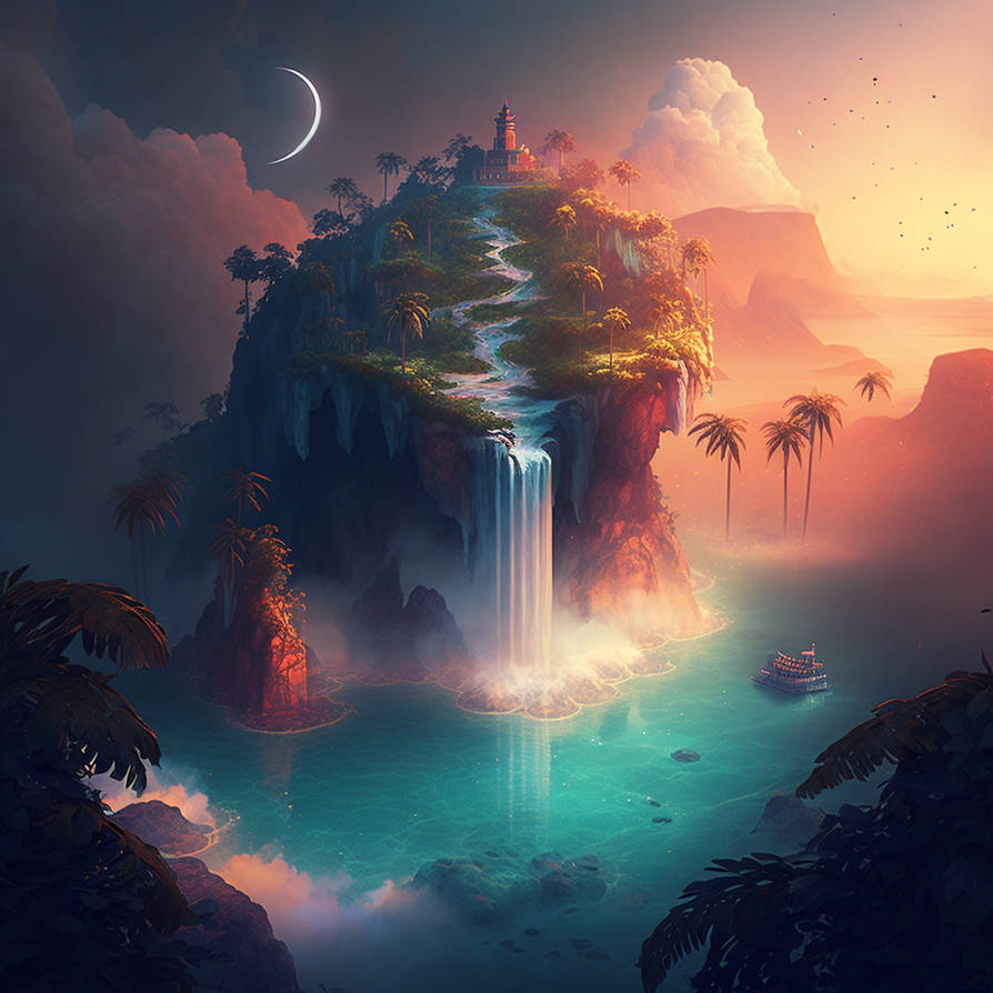 Deviantart Island Fantasy Island by ZonZ01 on DeviantArt