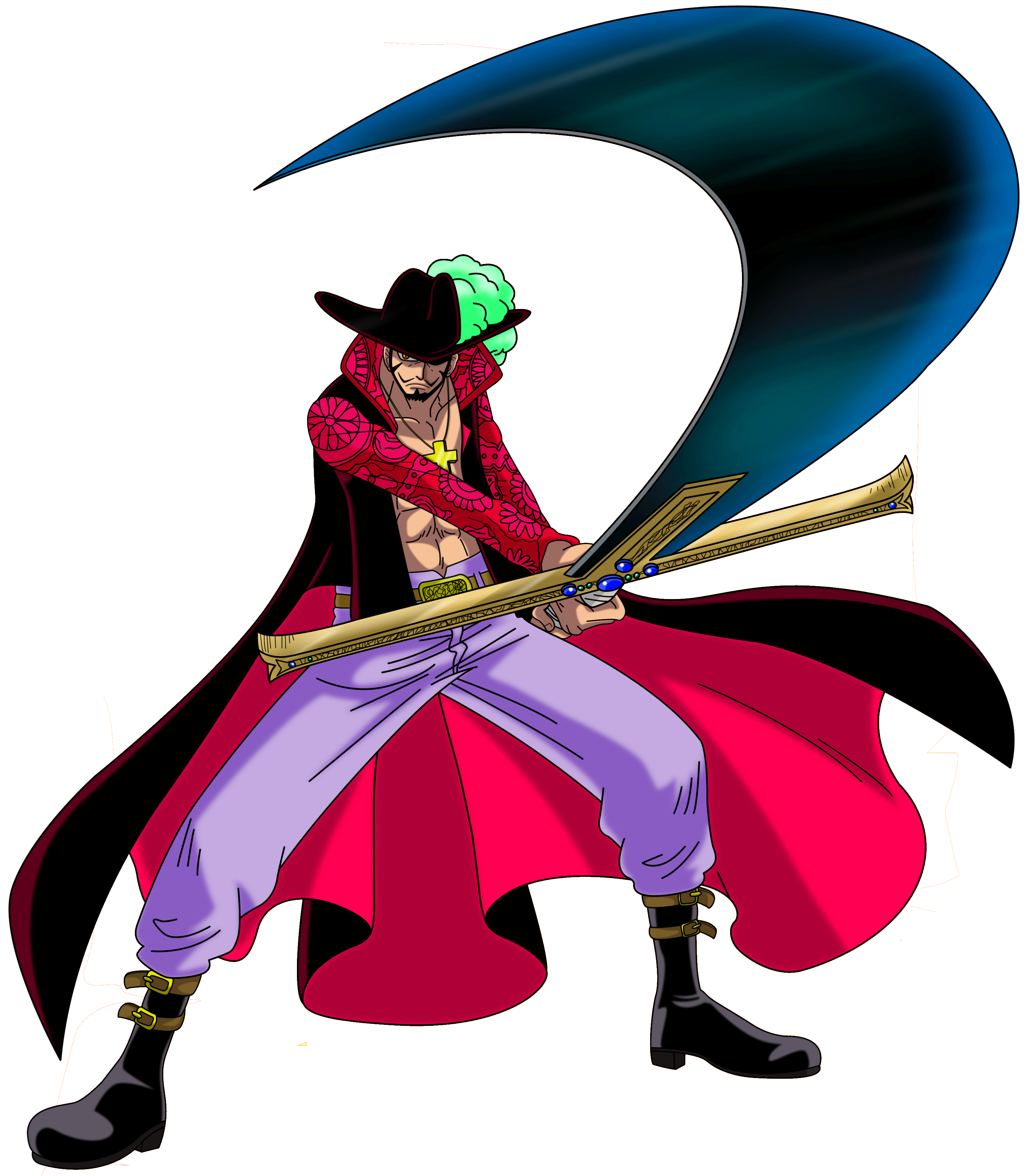 Mihawk Renders Dracule Mihawk 3 by AlexelZ on DeviantArt