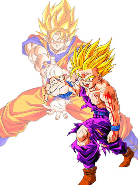 Steam Workshop::Super Saiyan 2 Gohan (Father-Son Kamehameha)