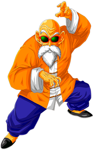 Muten Roshi by AlexelZ on DeviantArt