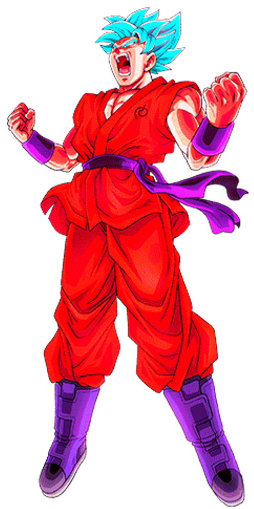 Goku SS Blue Kaioken 2 by AlexelZ on DeviantArt