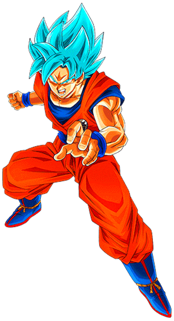 Free: Goku Super Saiyan Blue By Frost Z-dbjxfgd - Goku Ssj Blue