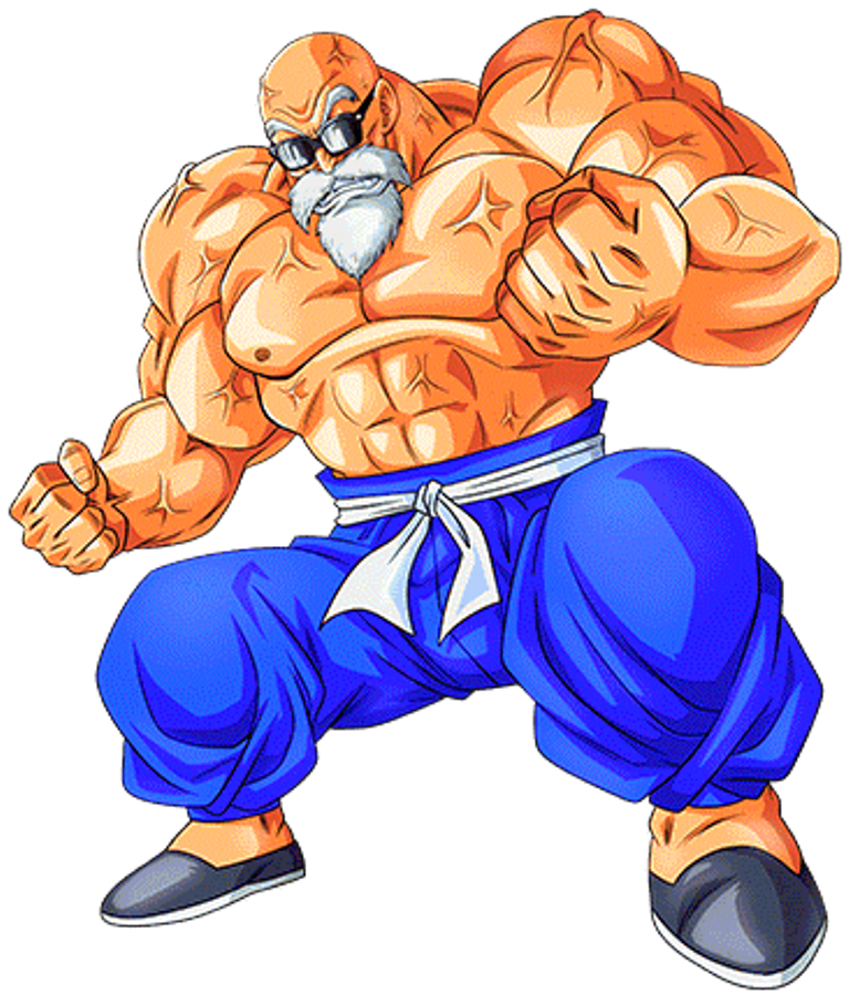 Roshi Full Power 4 by AlexelZ on DeviantArt