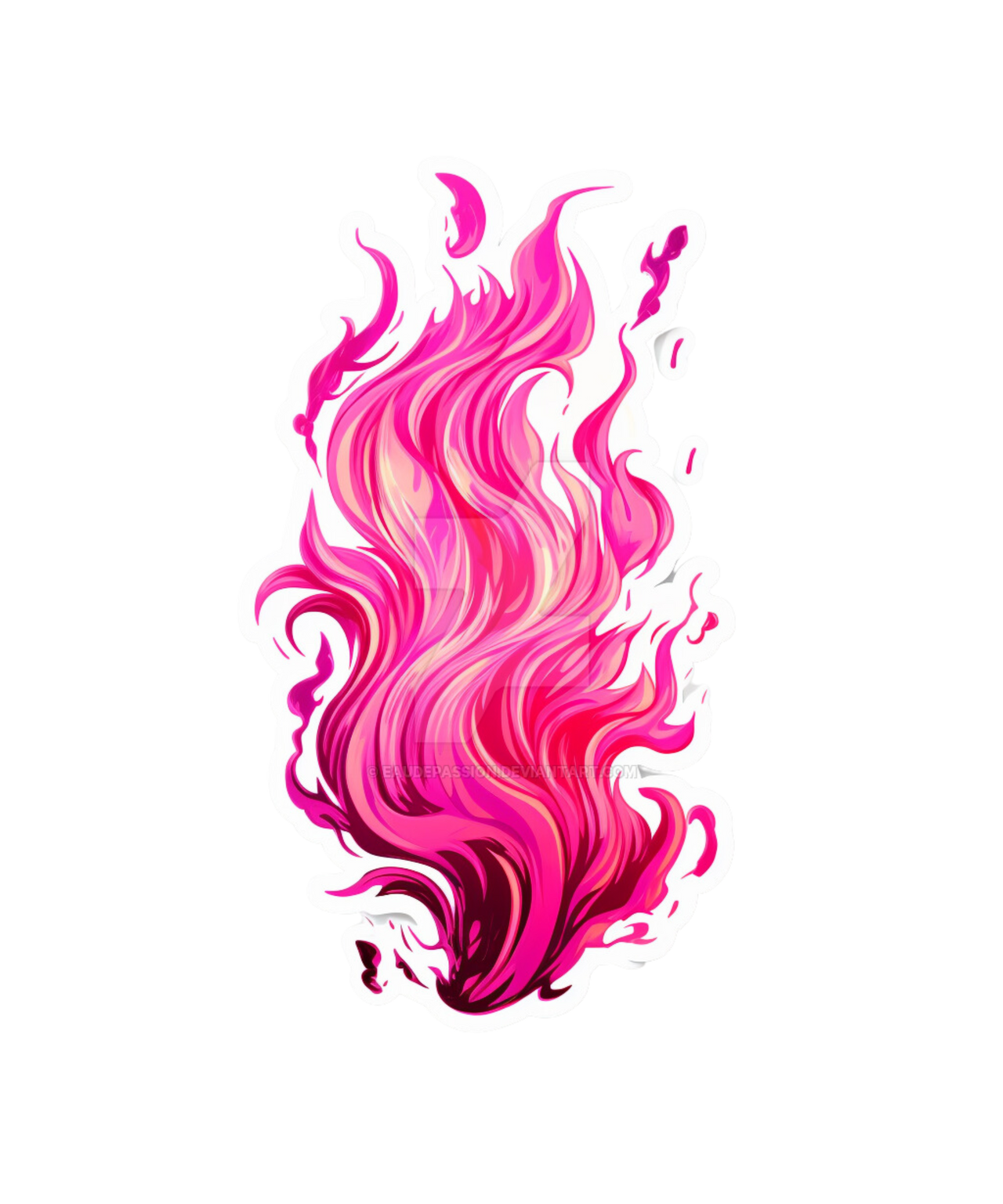 Pink Flames Loop Pink flames by EauDePassion on DeviantArt