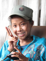 Girl in Luang Prabang
