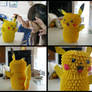 3D Origami: Pikachu