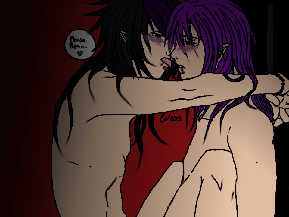 (OCs) Seiichi X Dark - Father x Son Forbidden Love