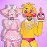 Toy Candy and Toy Chica