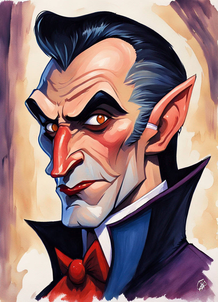 Count Dracula animated style by AiDigitalArtDesign on DeviantArt