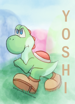 Anime Smash Bros. Day 6- Yoshi